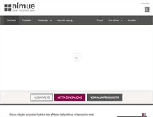 Tablet Screenshot of nimue.se
